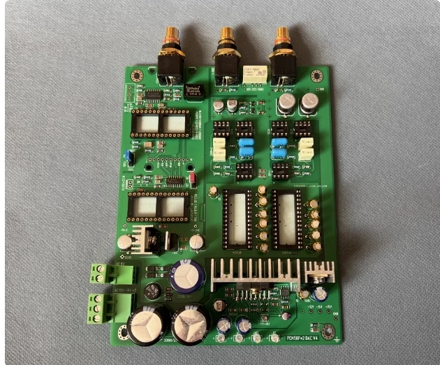 Nvarcher PCM58P x2 DAC CS8412 Receiving decoding board Coaxial input balanced output