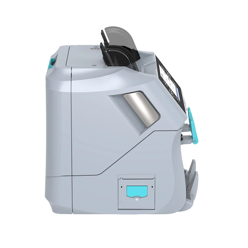 عداد العملات الفعال والفرز بجيبين و2 CIS آلة عد النقود ذات القيمة المختلطة للأوراق النقدية #5