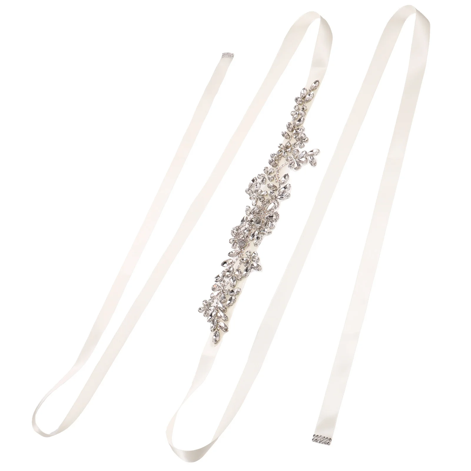 

Rhinestone Wedding Belt Bridal Sash Fashionable Elegant Design Comfortable Secure Fit Bridal Belt Wedding Dresses Belts