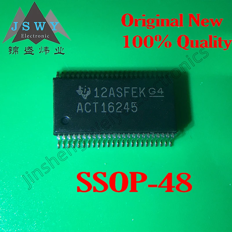 

(1/5PCS) SN74ACT16245DLR SN74ACT16245 ACT16245 SSOP-48 Package 8-Bit Bidirectional Bus Transceiver Chip original Stock
