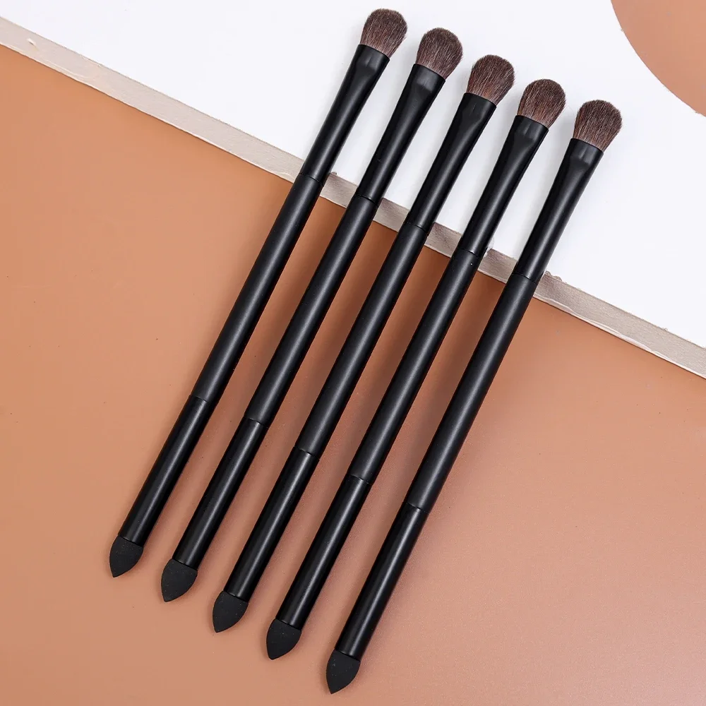 1-10Pcs Doppel-ende Highlight Augen Make-Up Pinsel Weichen, Flauschigen Wisch Pinsel Abdeckung Akne Augenringe multi-Funktion Detail Make-Up-Tool