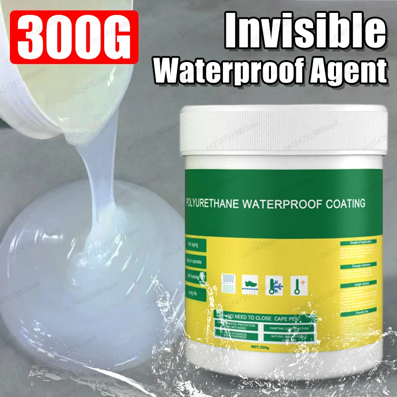 Waterproof Invisible Coating Sealant Agent Transparent Strong Sealing Coating Insulating Sealant Clear Sealants Repair Gels 300g