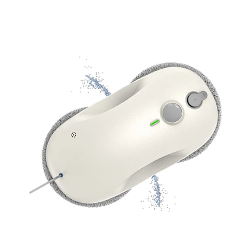 Automatic Electric Window Cleaning Robot, Glass Washer with Refillable Cleaning Cloth, US Plug for Household & Hotel Use