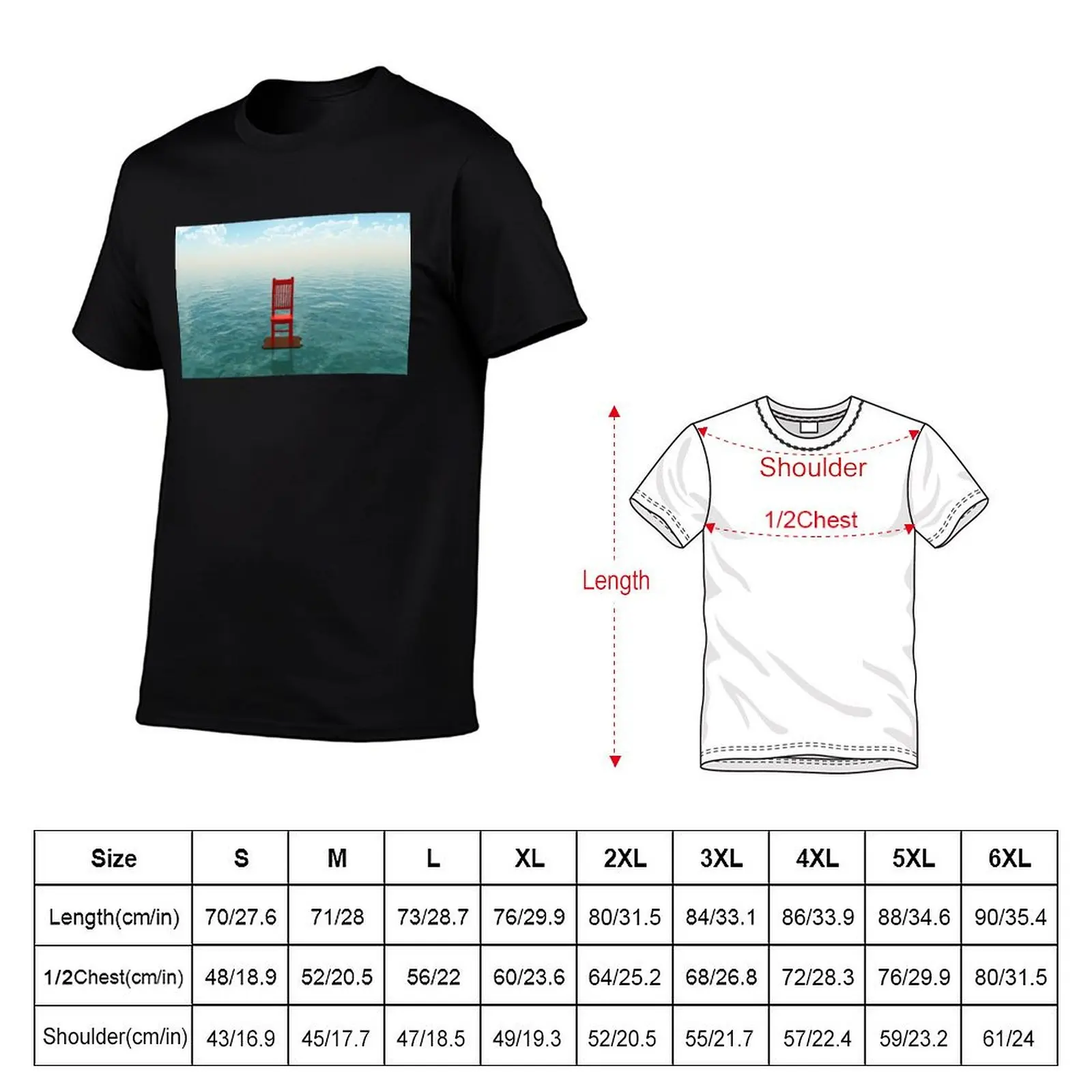 كرسي أحمر... تي شيرت أنيمي تي شيرت للرجال تي شيرت جرافيك للرجال تي شيرت