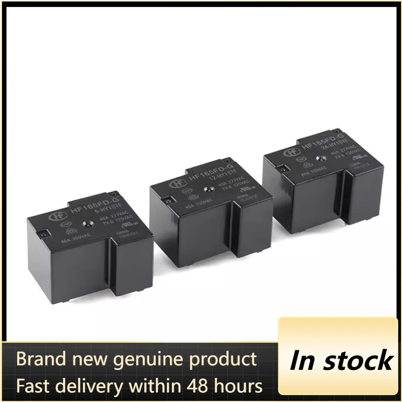 New 1pcs/lot HF165FD-G-5/12/24-HY1STF 50-HT 12V DC24V 40A