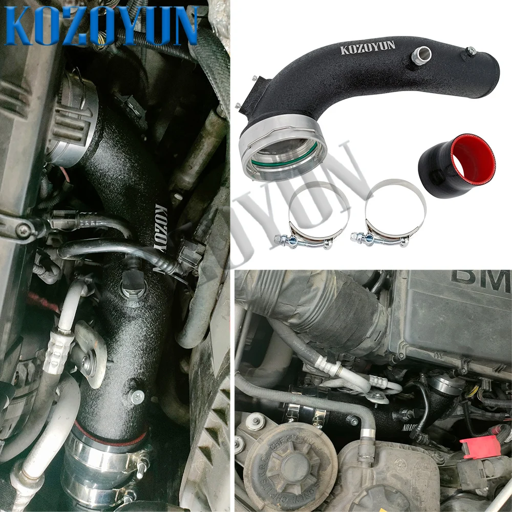 Desempenho Air Intake Pipe, Kit de carga, Turbo Pipe, N55 535i 535GT 640i 740i X5 X6 F02 F10 F12 F13 E70 E71 F15 F16