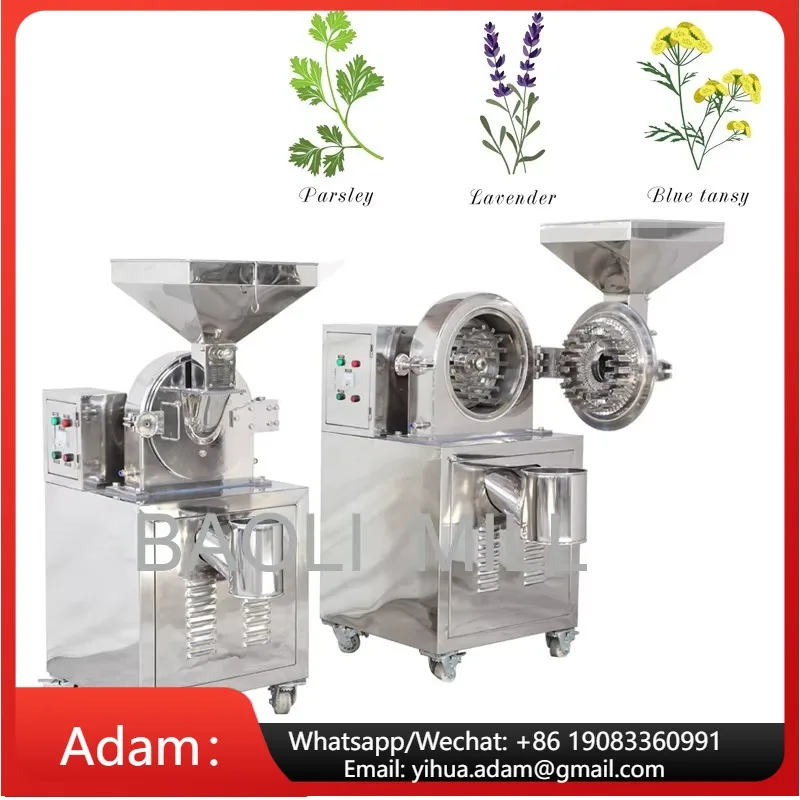

Dry Moringa Leaf Pulverizer Tea Leaf Powder Grinding Machine