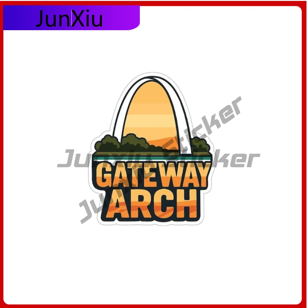

Gateway Arch National Park Travel Decal Us National Parks Series Sticker Suv Stickers And Decals Windshield Bumper Truck Electri