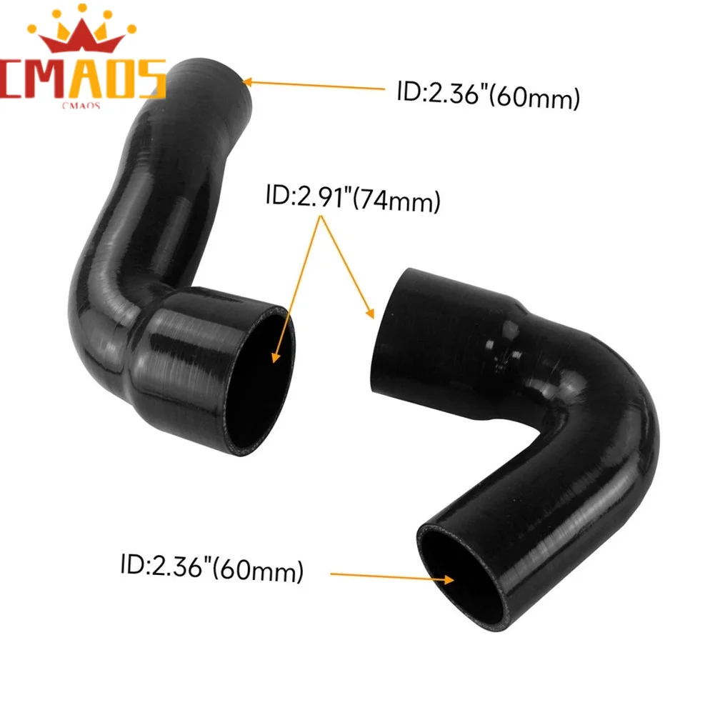 

For Audi A3 S3/ VW Golf GTI R MK7 EA888 1.8T 2.0T TSI Silicone Hose Intercooler Pipe Kit