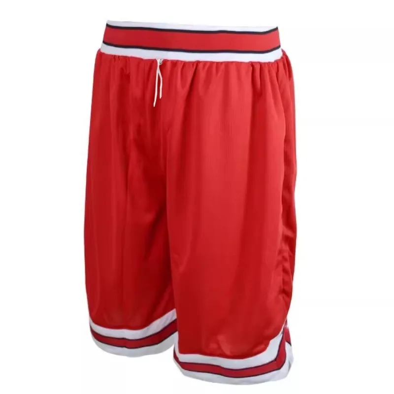Breathable Basketball Shorts Men's Sports Shorts Training Warm-up Shooting Running Shorts Quick Drying Fitness