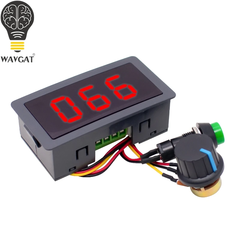 DC 6V 12V 24V 5A Adjustable PWM DC Motor Speed Controller CCM5D Digital Display Regulator LED Motor Controller Speed Regulator