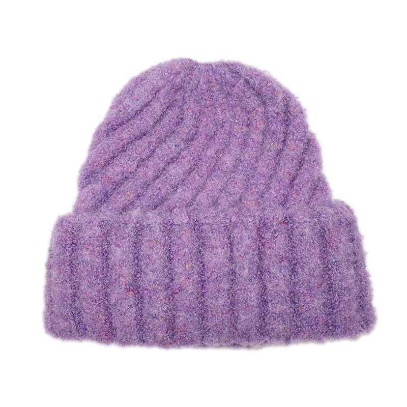 

Hat Women Beanie Winter Wool Knit Warm Accessory For Autumn Cold Weather Skiing Sports Outdoor Hike Climb