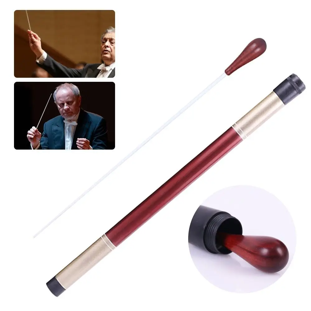 High Quality Pear Shaped Handle Practical Band Director Stick Concert Conducting Rhythm Music Wand Music Conductor Baton