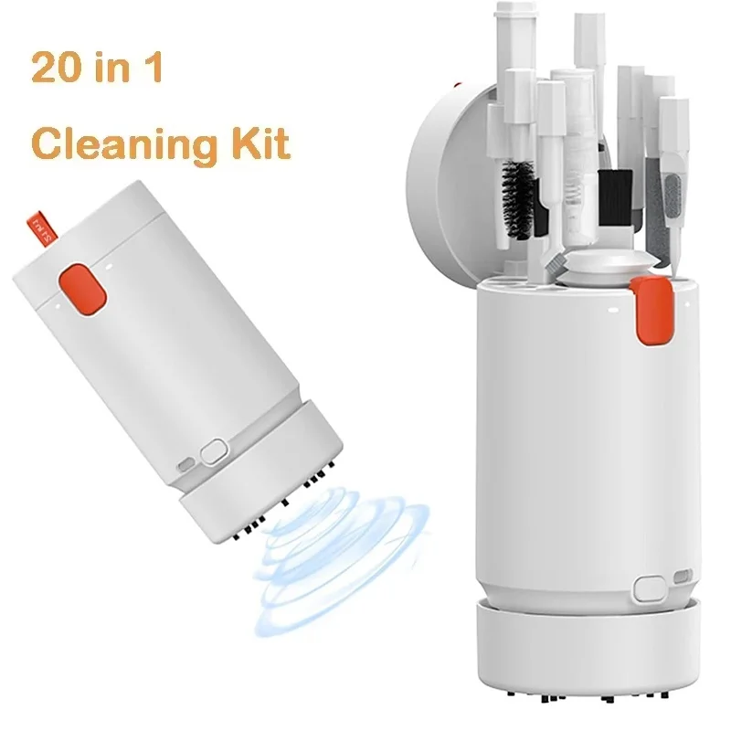20 In 1 Multi-Functional Digital Cleaning Brush Clean Pen Set For Camera Earphones Mobile Phone Laptop Keyboard Cleaning Tools