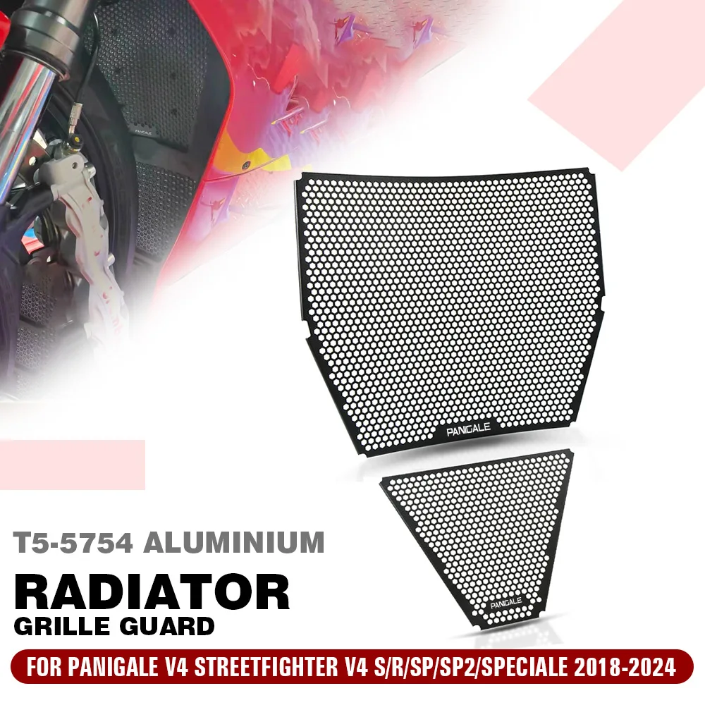 

Защитная крышка решетки радиатора для Ducati Panigale V4 Streetfighter V4 S/R/SP/SP2/специальный 2018 2019 2020-2021 2022-2024