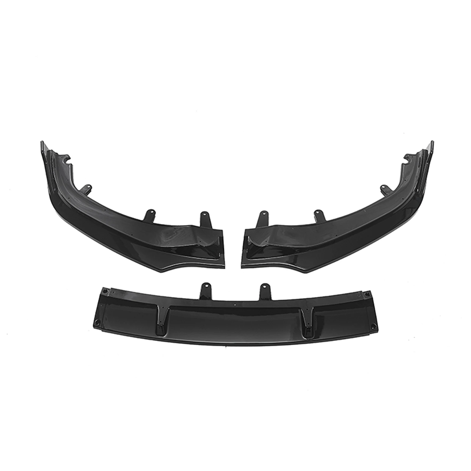 Car Front Bumper Spoiler Blade Lip Lower Splitter Guard For BMW 8 Series G14 G15 G16 M Sport 2018-2023