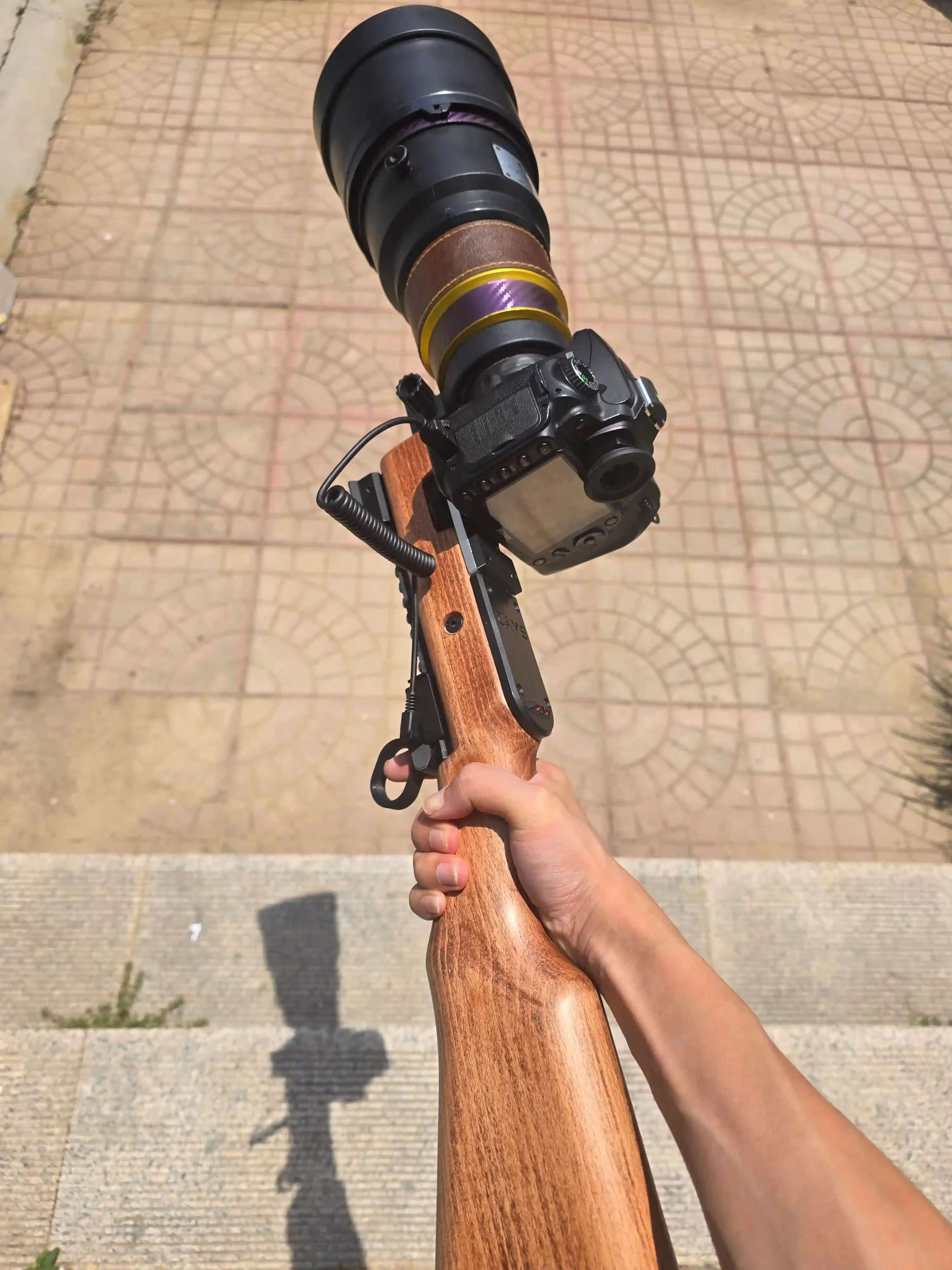 

Деревянный стабилизатор «сделай сам», игрушка для фотосъемки, трос для выпуска затвора, с дном 20 мм, подходит для большинства камер