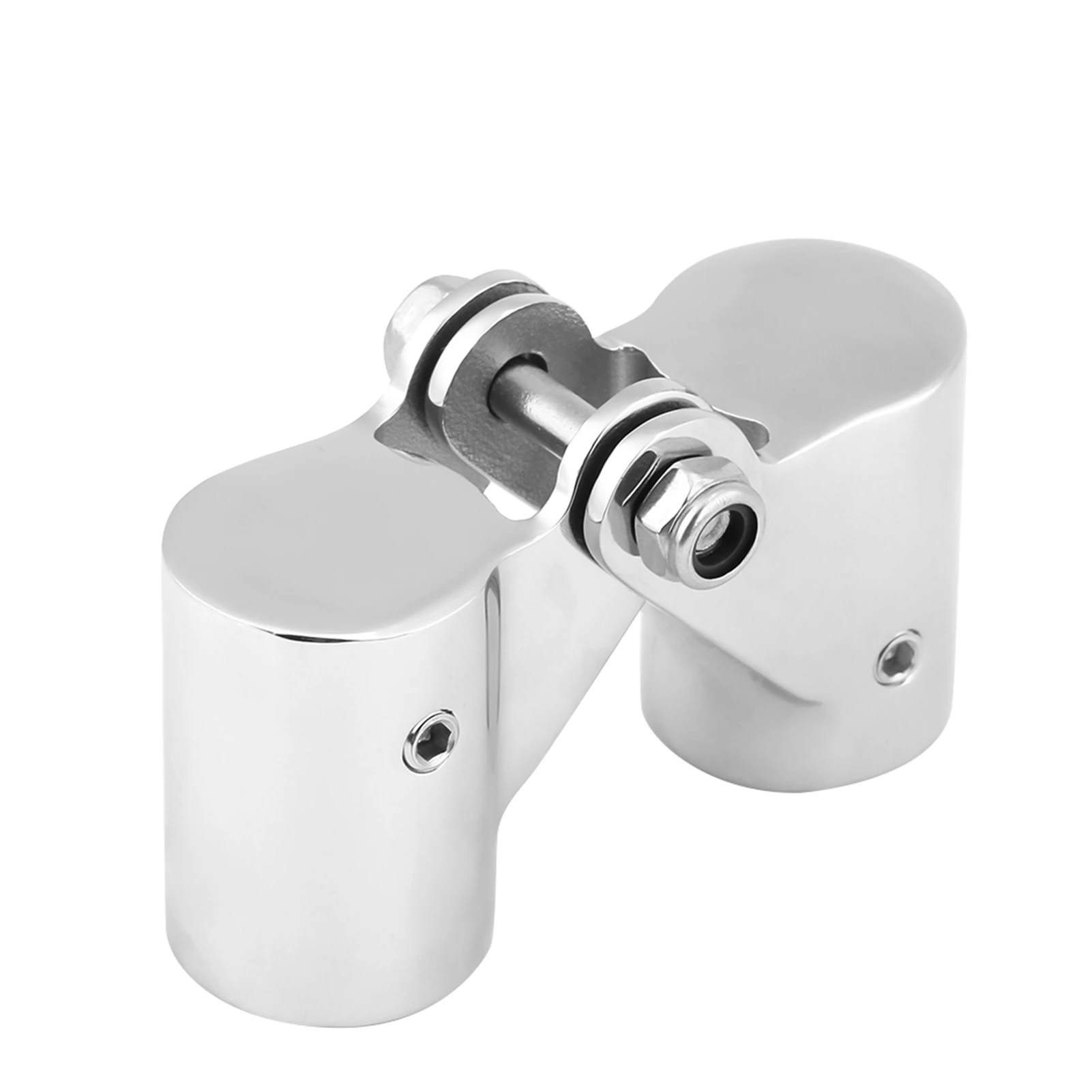 Stainless Steel Folding Swivel Connector Boat Rail Tube Pipe Fittings for Marine Yacht