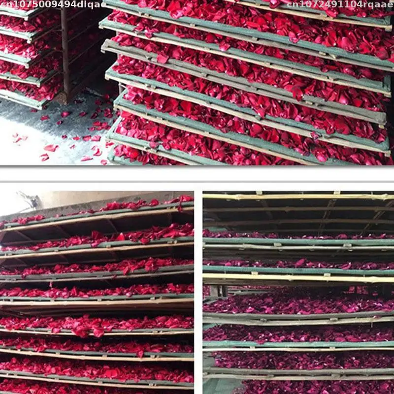 Top 100% Natural Red Rose Petals Peony Dried Flowers For  Bath Spa Beauty Wedding Valentines Day Decor Homemade Room Fragrance