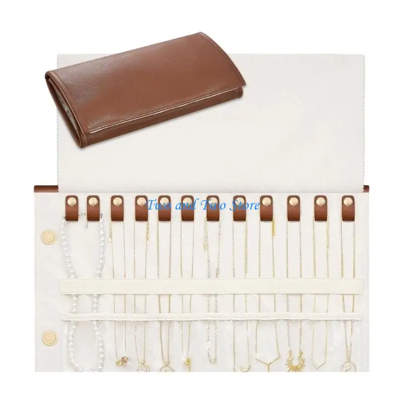 HX6F Necklace Storage Bag Prevents Knotting During Travel Or Storage