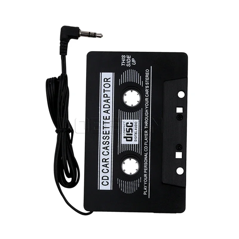 Universal car cassette tape adapter MP3 3.5mm jack plug for iPod for iPhone aux cable CD player