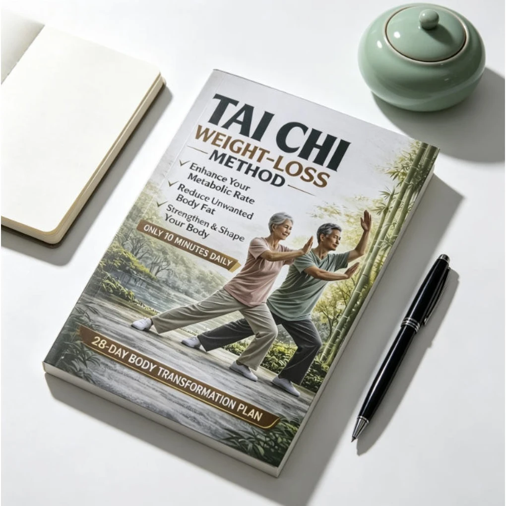 Tai Chi Fitness Manual Book for Seniors and Beginners Protects Joints and Strengthens Muscles Improves Balance To Prevent Falls