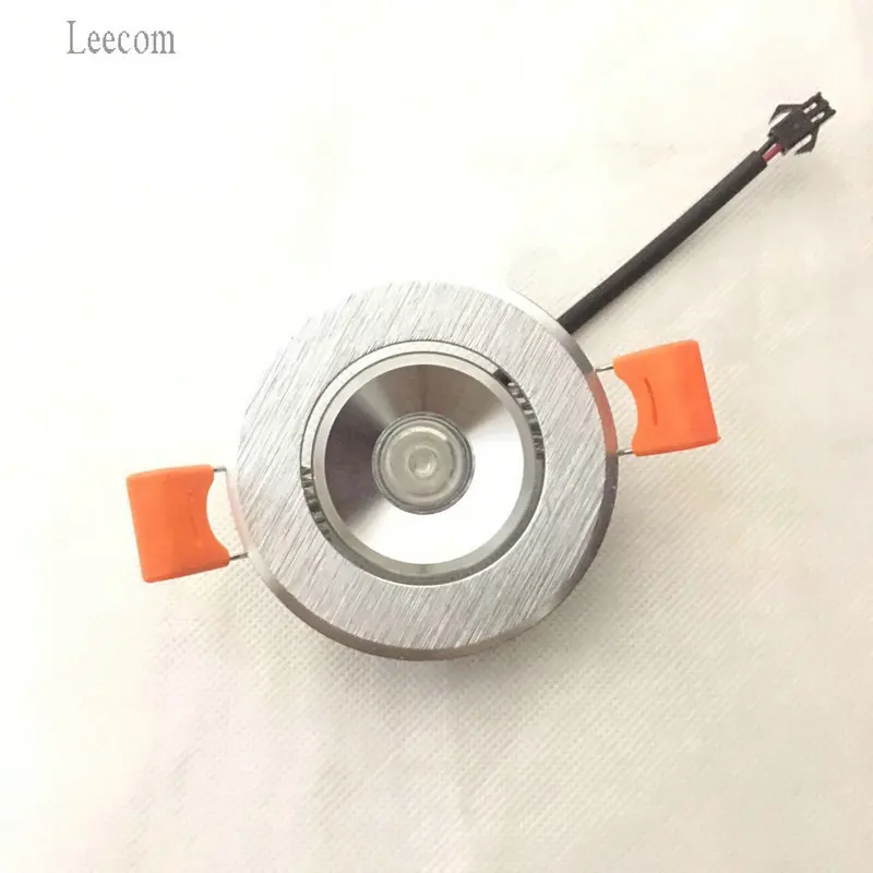 Spotlight Lamp 3W 12V DC Mini Downlight Hole Size 40-45Mm Cabinet Recessed Led Panel Light