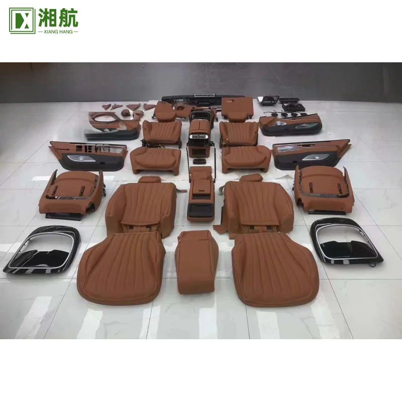 Suitable for A7C8 Upgrade Blue RS7 Front Rear Sponge Kit and Leather Cover Factory Hot Sale High Quality Custom