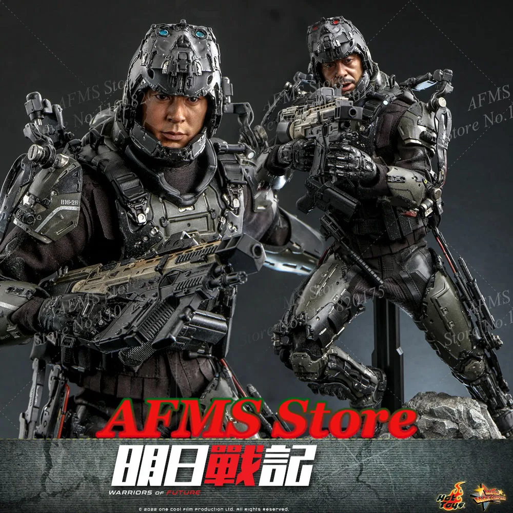 Hottoys MMS668 MMS667 1/6 Scale Collectible Figure Warriors of Future Commander Sean Andy Louis Koo 12