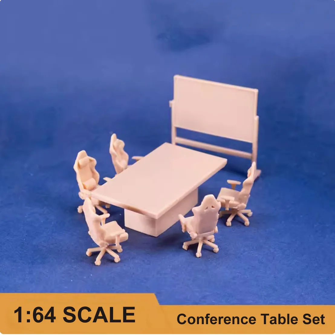 

1/64 Conference Table Set Auto Parts Display Scene Garage Model Scene Accessories Miniature Scene Shooting