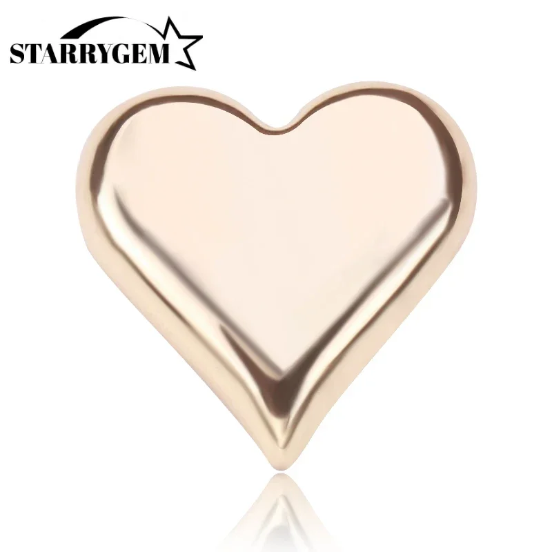 Simple Rhinestone Love Brooches for Women Unisex Creative Three-dimensional Hollow Heart-shape Valentine's Day Brooch Pins Gifts