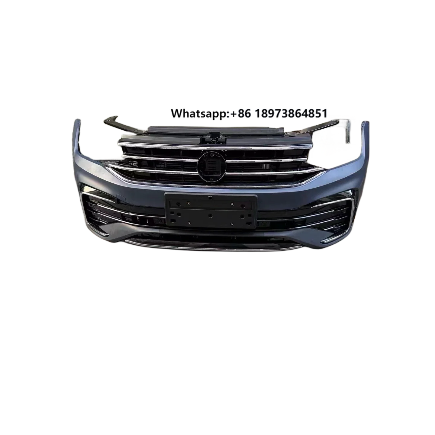 

Auto Spare Parts Body Kit Parts With Grille Car Bumper Assembly for vw Tiguan