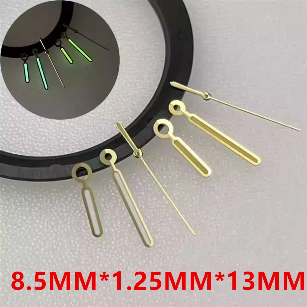 New retro Suitable for NH35 pointer Watch needle Diving modification table mechanical watch Green night light Watch hand