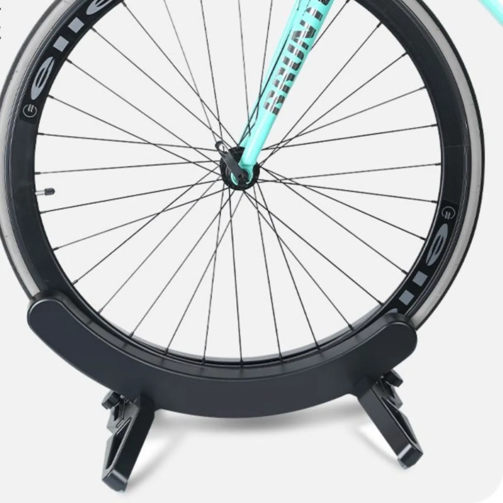 Adjustable Cycle Stand Stable Base Adjustable Bike Stand Easy to Install for Garage, Showroom view 2