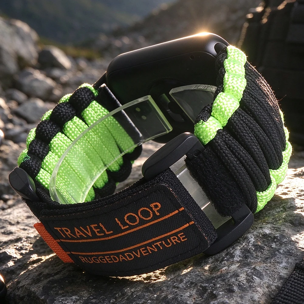 Hand Woven Two-Color Nylon Strap for Xiaomi Watch Mi Band 10 9 8 Pro Breathable Bracelet Redmi Watch 4 5 6 Sports Band