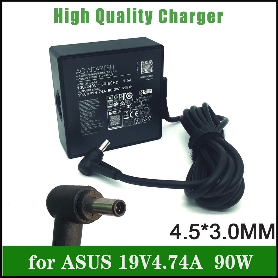 New Genuine Asus Laptop Charger AC Adapter PA-1900-30 PA-1900-92 19V 4.74A 90W e