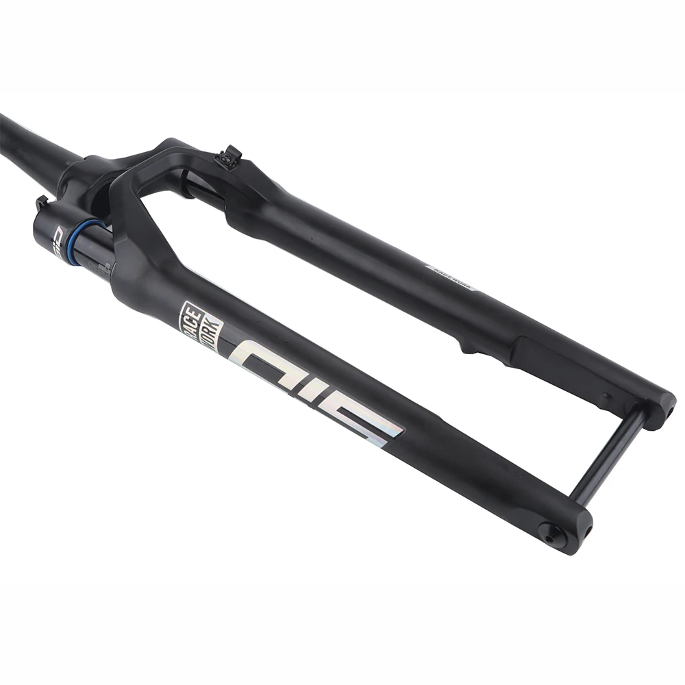 Magnesium Alloy Gravel Bicycle Fork Supension Air 700c Off-road Bike Disc Brake Tapered Front Fork 100*12MM Bicycle Accessories