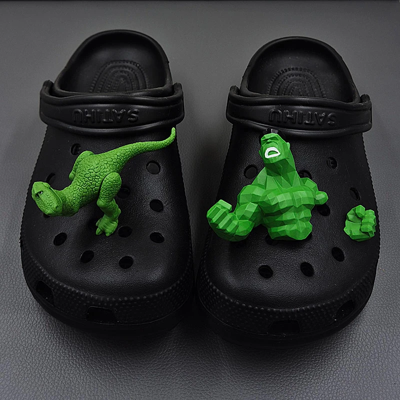 New Creative 3D Cartoon Shoe Flowers For Clogs Abs Vibrant Sandals Decoration Perfect Gift For Christmas Suitable For All Clogs