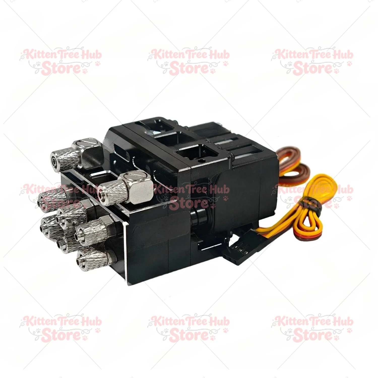 Premium 3-Way Hydraulic Reversing Valve, Solid Metal Material, Perfect Upgrade Part