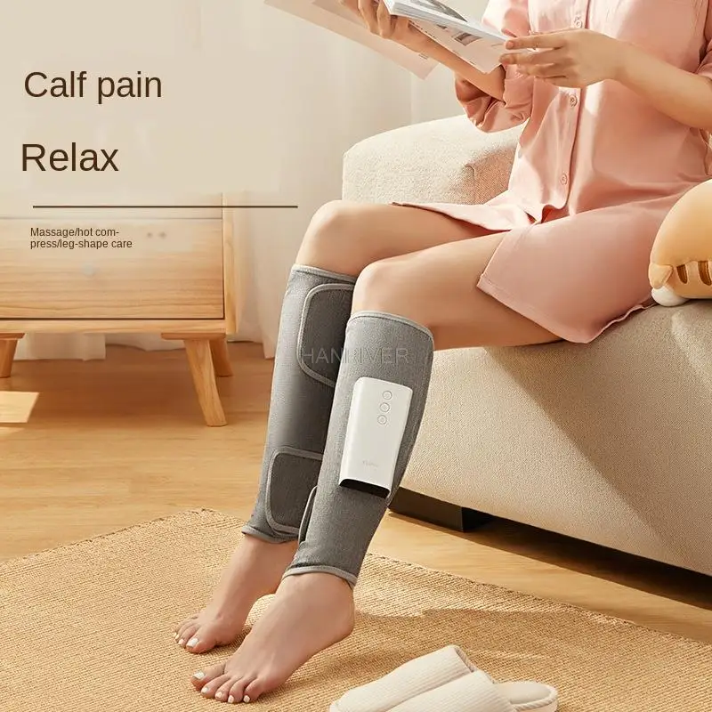 

Wireless Air Compression Leg Massager Rechargeable Completely Wrapped Relieve Calf Muscle Fatigue Massage Relaxation