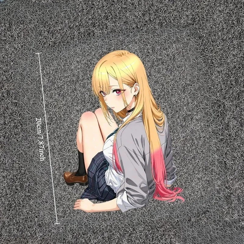My Dress-Up Darling Marin Kitagawa Anime Vinyl Decal Waterproof Sticker for Car Motorcycle Helmet Laptop Window