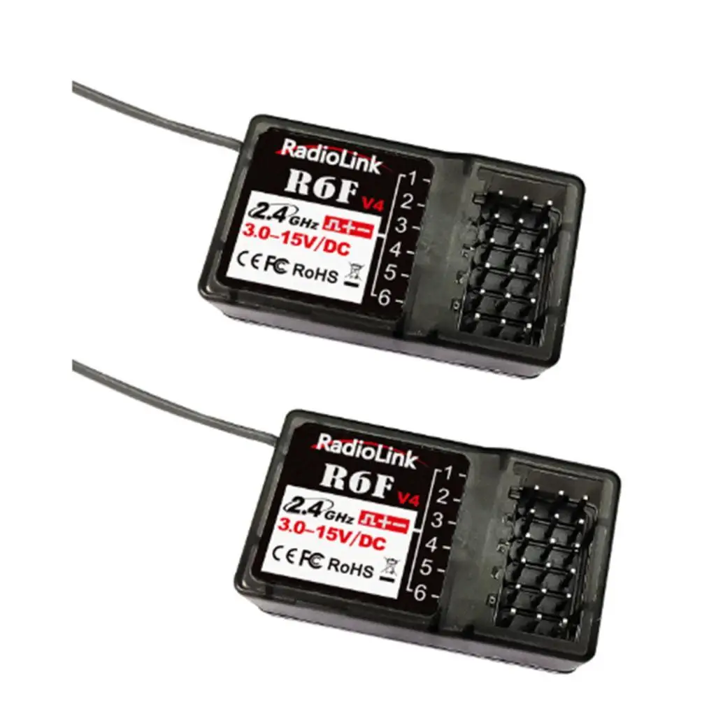 6 Channel RC Receiver 2.4ghz PPM PWM for RC4GS V2 RC6GS Transmitter Car Truck Boat Remote Accessory