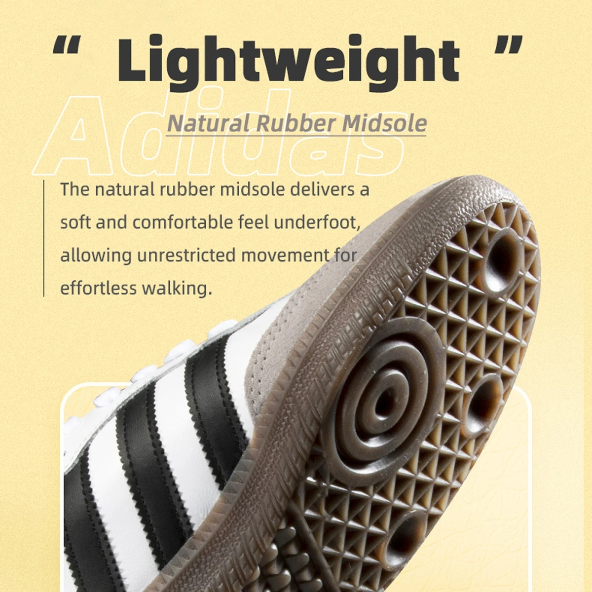 حذاء كاجوال Adidas Originals Samba Og للجنسين حذاء رياضي منخفض الرقبة B75806