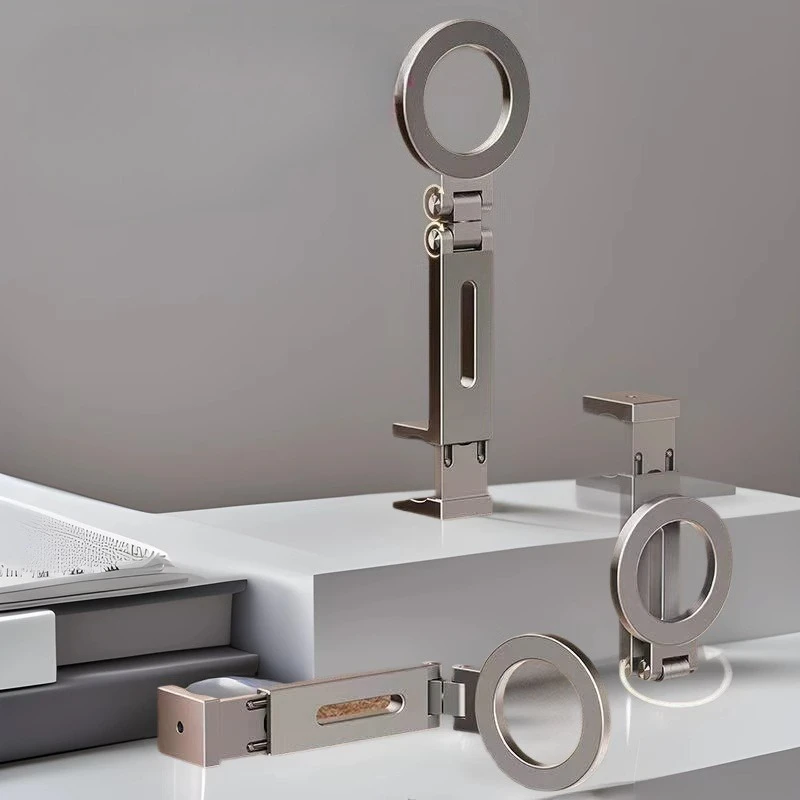 

Simple Travel, Portable Magnetic Suction, Foldable and Rotatable Phone Holder Suitable for Multiple Scenarios and Angles