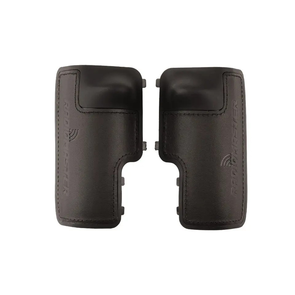 Black Genuine Leather Handle Grips for Radiomaster TX15