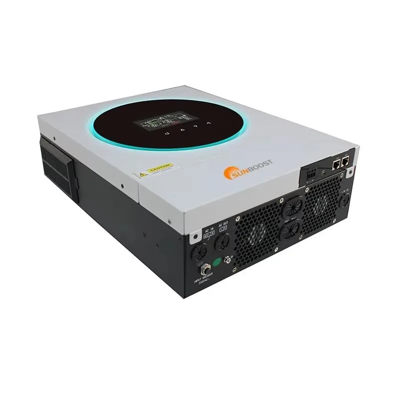 6000 واط 120A الهجين العاكس الشمسية المزدوج الناتج شاشة LCD تعمل باللمس 6KW واي فاي الهجين خارج الشبكة العاكس للطاقة الشمسية #4