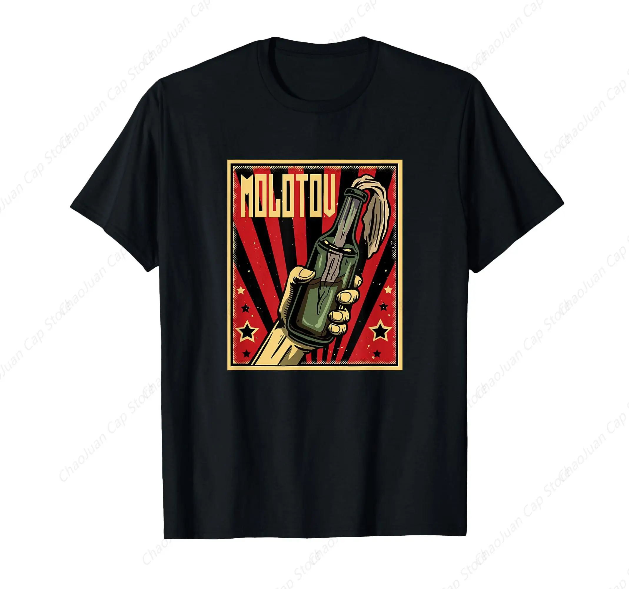 Anarchy Molotov Cocktail - Camiseta Revolución y Rage