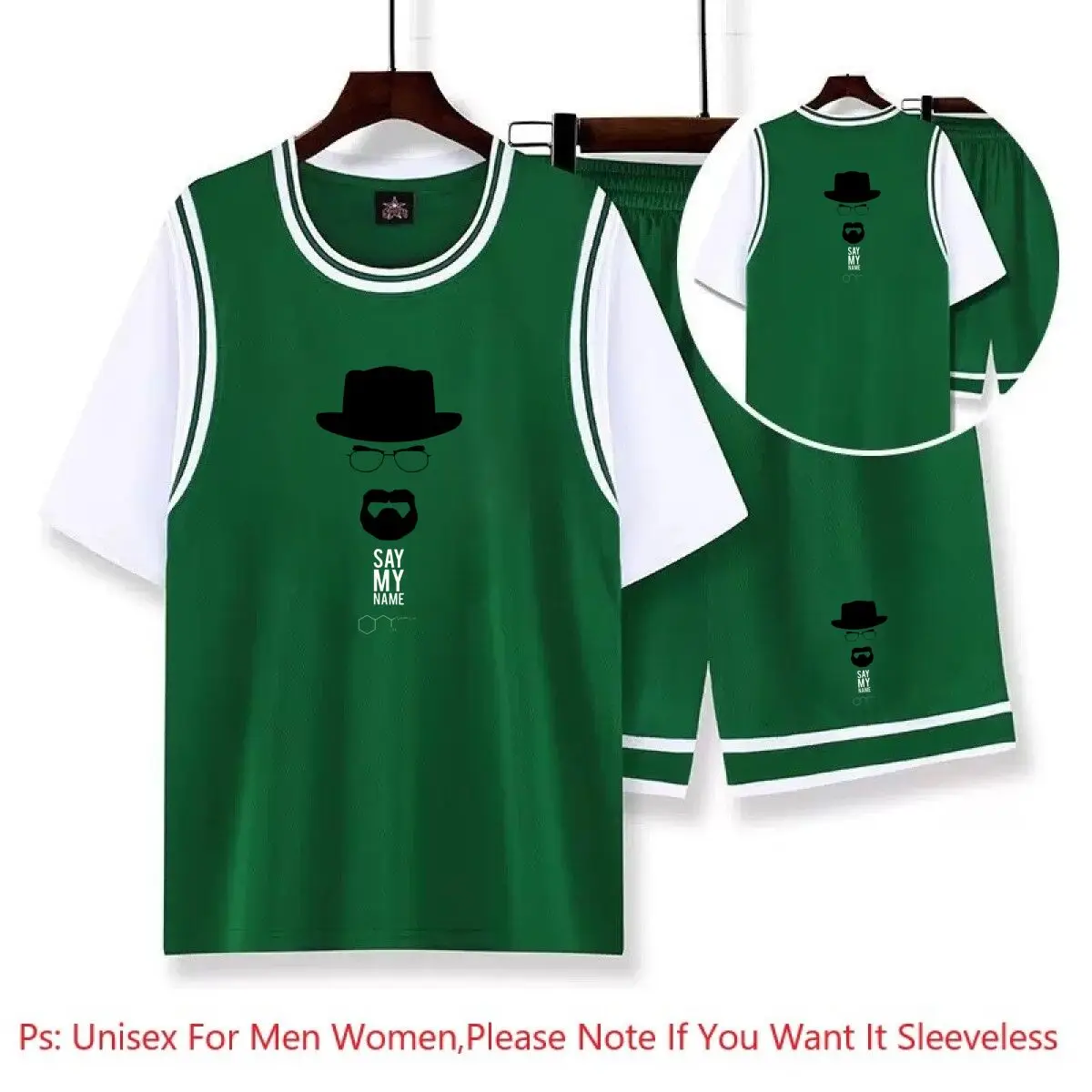 

Heisenberg Breaking Bad Walter White TV баскетбольные майки, футболки для мальчиков и девочек, баскетбольная форма высшего качества, быстросохнущая футболка