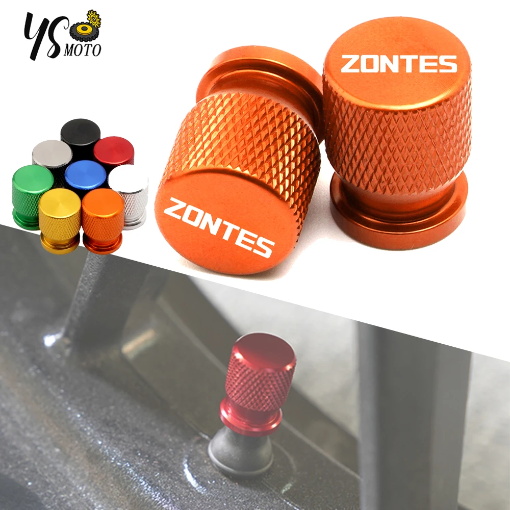 For ZONTES 310R/X/T/V/M 250 ZT250-S Motorcycle CNC Aluminum Alloy Accessories Parts Wheel Tire Valve Stem Cover Seal Cover