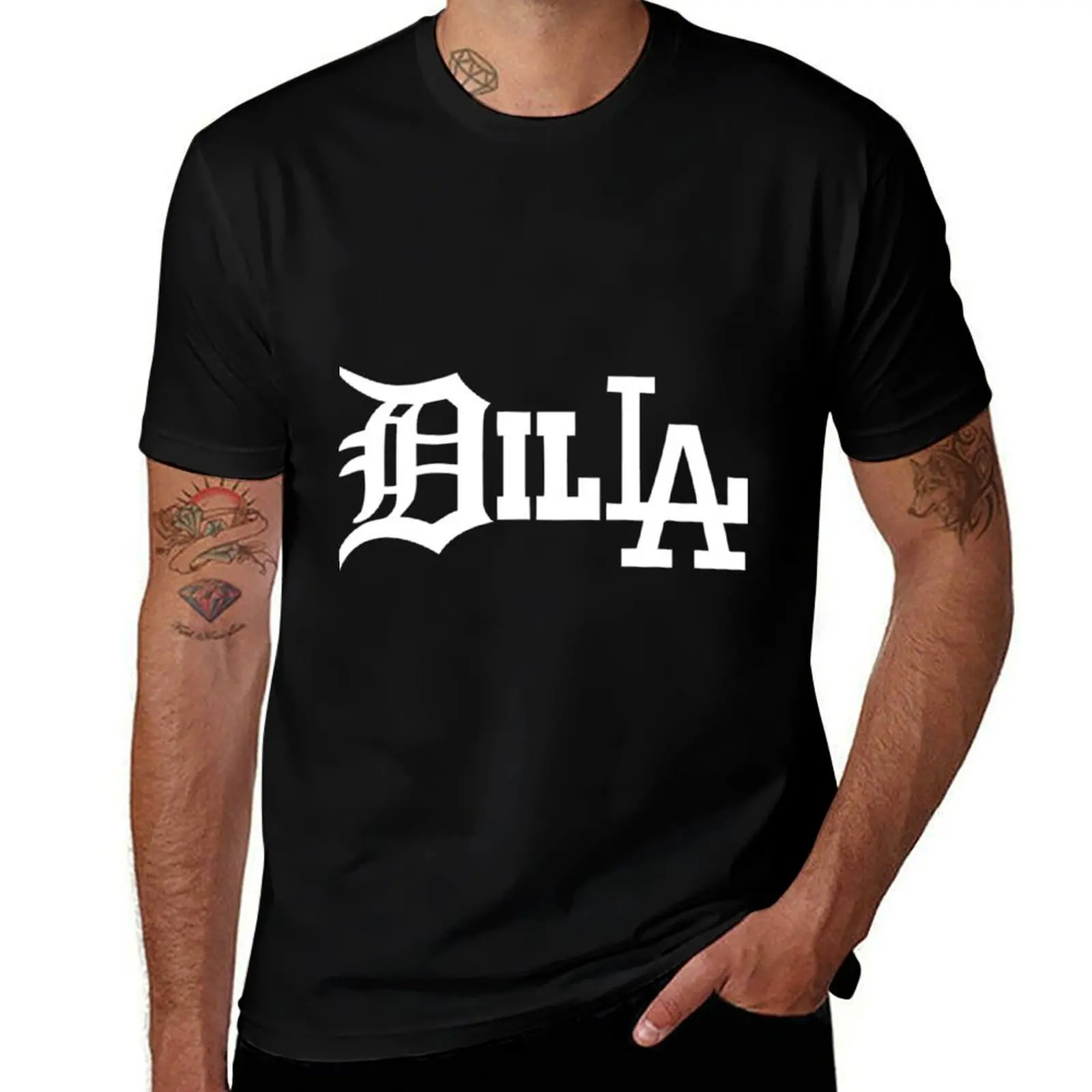 J Dilla T-ShirtJ Dilla T-Shirt vintage anime shirt for a boy rapper graphic tees Aesthetic clothing mens plain t shirts